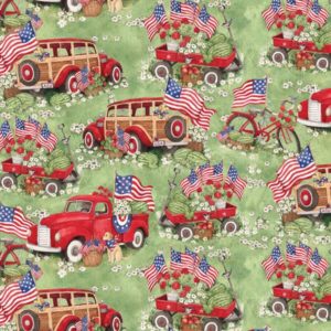 Red Trucks and Wagons